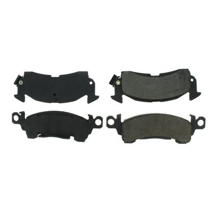 Centric Parts Disc Brake Pad Set Semi-Metallic with Shims for 1977-1978 Buick Electra Estate Wagon LeSabre Riviera Cadillac Commercial Chassis DeVille Eldorado Fleetwood Seville 102.01220