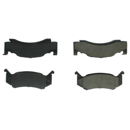 Centric Parts Disc Brake Pad Set Semi-Metallic with Shims for 1974-1994 Chrysler Imperial Newport New Yorker Town & Country Dodge B100 102.01230