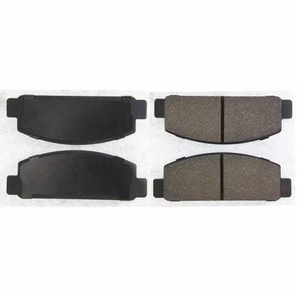 Centric Parts Disc Brake Pad Set Semi-Metallic with Shims for 1976-1978 Mazda Cosmo 1991-1984 RX-7 102.01310