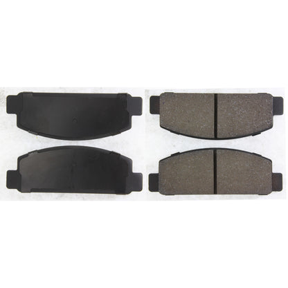 Centric Parts Disc Brake Pad Set Semi-Metallic with Shims for 1976-1978 Mazda Cosmo 1991-1984 RX-7 102.01310