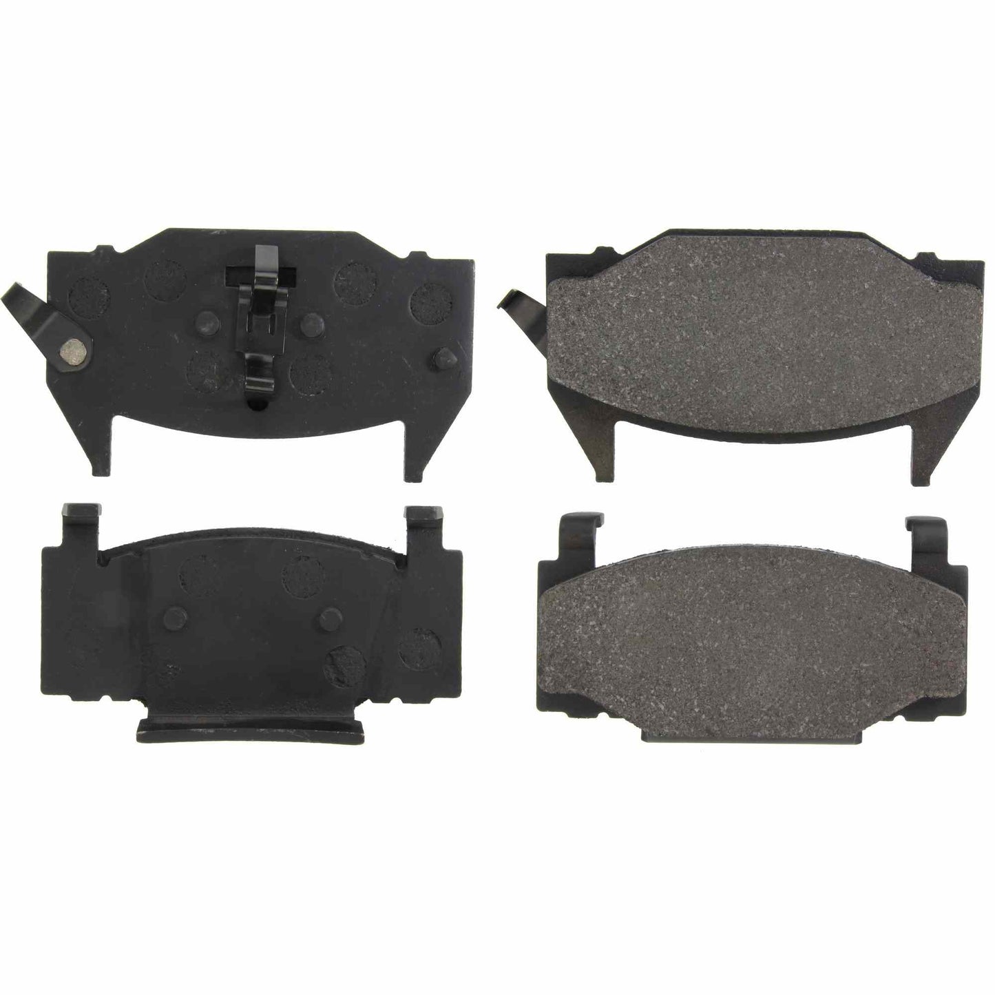 Centric Parts Disc Brake Pad Set Semi-Metallic with Shims for 1976-1979 Chevrolet Chevette 102.01390