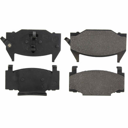 Centric Parts Disc Brake Pad Set Semi-Metallic with Shims for 1976-1979 Chevrolet Chevette 102.01390