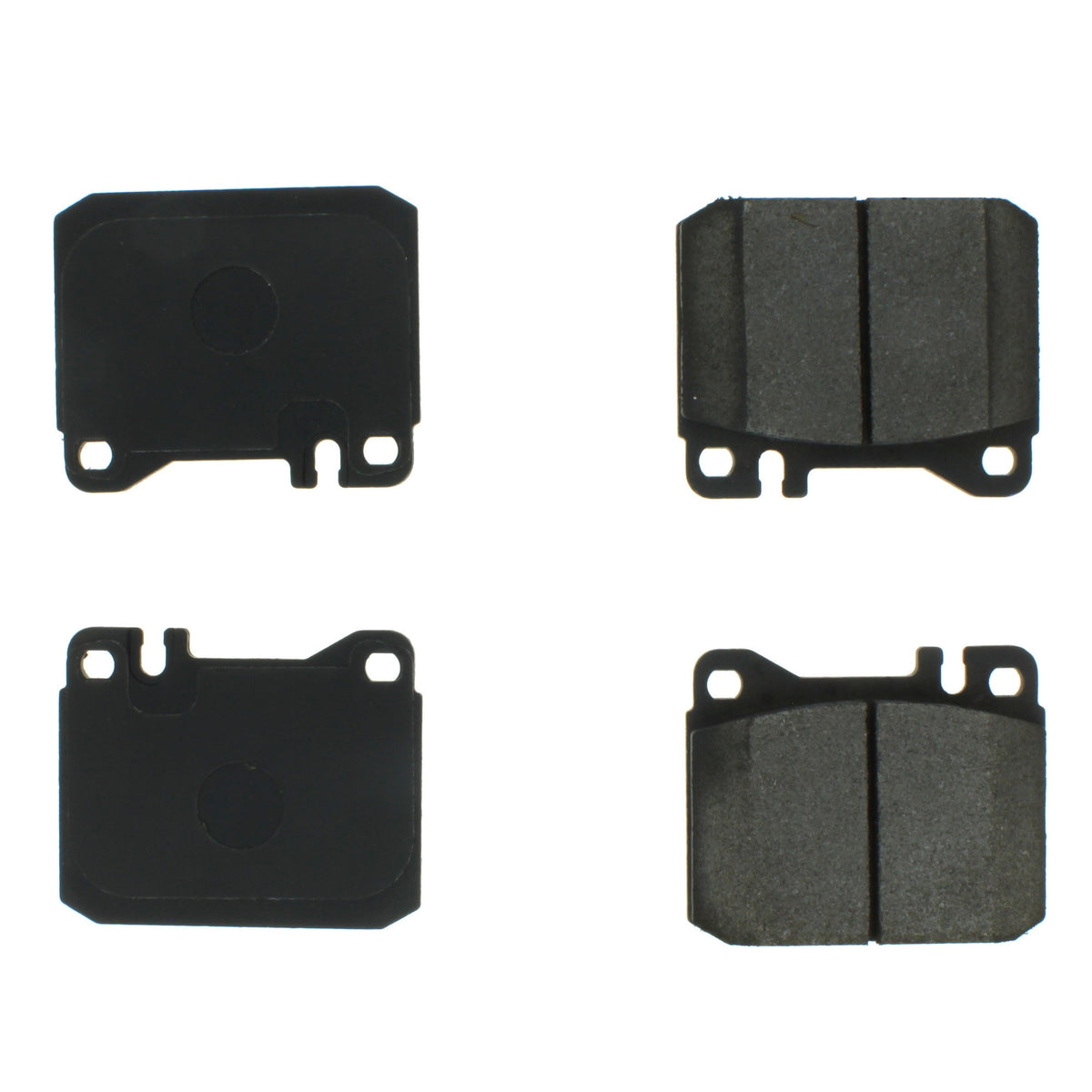 Centric Parts Disc Brake Pad Set Semi-Metallic with Shims for Mercedes-Benz 1973-1980 102.01450