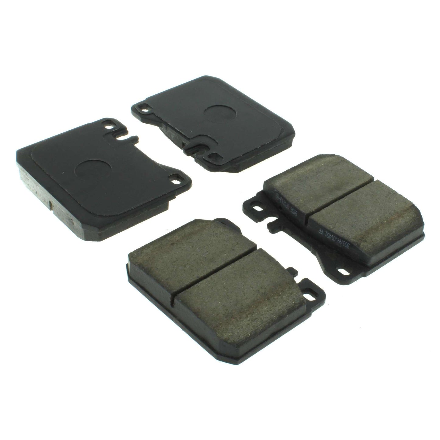 Centric Parts Disc Brake Pad Set Semi-Metallic with Shims for Mercedes-Benz 1983-1979 240D 280CE 280E 280SE 300CD 300D 300SD 300SDL 300SE 300SEL 300TD 350SD 350SDL 380SE 102.01451