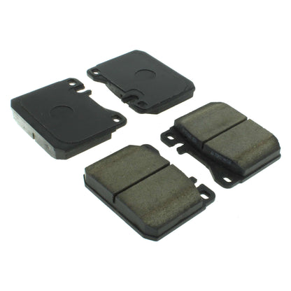 Centric Parts Disc Brake Pad Set Semi-Metallic with Shims for Mercedes-Benz 1983-1979 240D 280CE 280E 280SE 300CD 300D 300SD 300SDL 300SE 300SEL 300TD 350SD 350SDL 380SE 102.01451