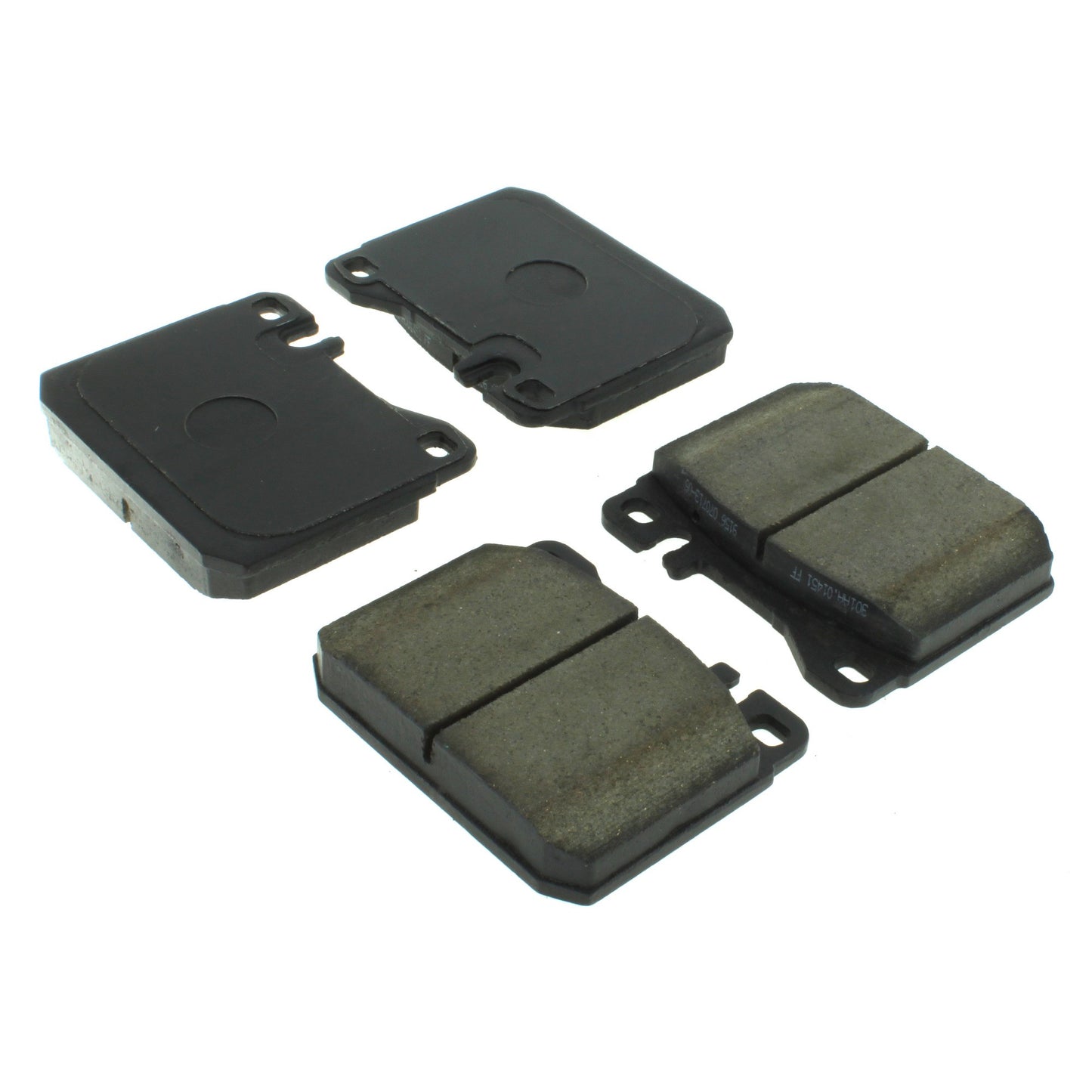 Centric Parts Disc Brake Pad Set Semi-Metallic with Shims for Mercedes-Benz 1983-1979 240D 280CE 280E 280SE 300CD 300D 300SD 300SDL 300SE 300SEL 300TD 350SD 350SDL 380SE 102.01451