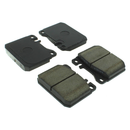Centric Parts Disc Brake Pad Set Semi-Metallic with Shims for Mercedes-Benz 1983-1979 240D 280CE 280E 280SE 300CD 300D 300SD 300SDL 300SE 300SEL 300TD 350SD 350SDL 380SE 102.01451