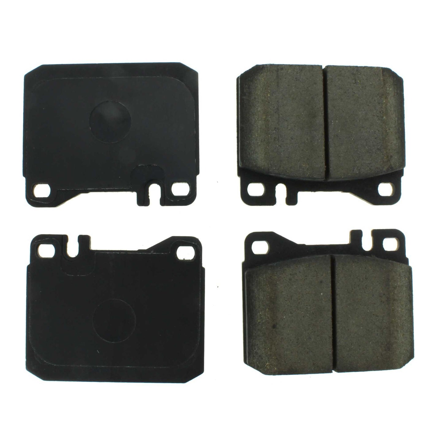 Centric Parts Disc Brake Pad Set Semi-Metallic with Shims for Mercedes-Benz 1983-1979 240D 280CE 280E 280SE 300CD 300D 300SD 300SDL 300SE 300SEL 300TD 350SD 350SDL 380SE 102.01451