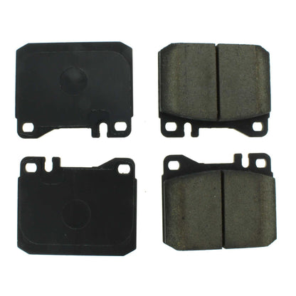 Centric Parts Disc Brake Pad Set Semi-Metallic with Shims for Mercedes-Benz 1983-1979 240D 280CE 280E 280SE 300CD 300D 300SD 300SDL 300SE 300SEL 300TD 350SD 350SDL 380SE 102.01451