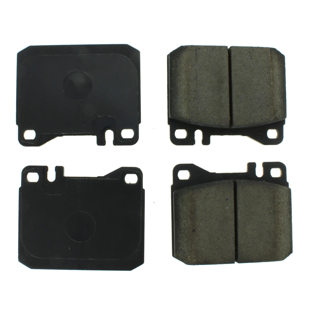 Centric Parts Disc Brake Pad Set Semi-Metallic with Shims for Mercedes-Benz 1983-1979 240D 280CE 280E 280SE 300CD 300D 300SD 300SDL 300SE 300SEL 300TD 350SD 350SDL 380SE 102.01451