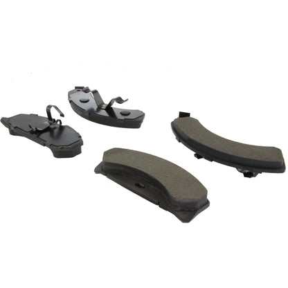 Centric Parts Disc Brake Pad Set Semi-Metallic with Shims for 1979-1981 Ford Mustang Mercury Capri 102.01510