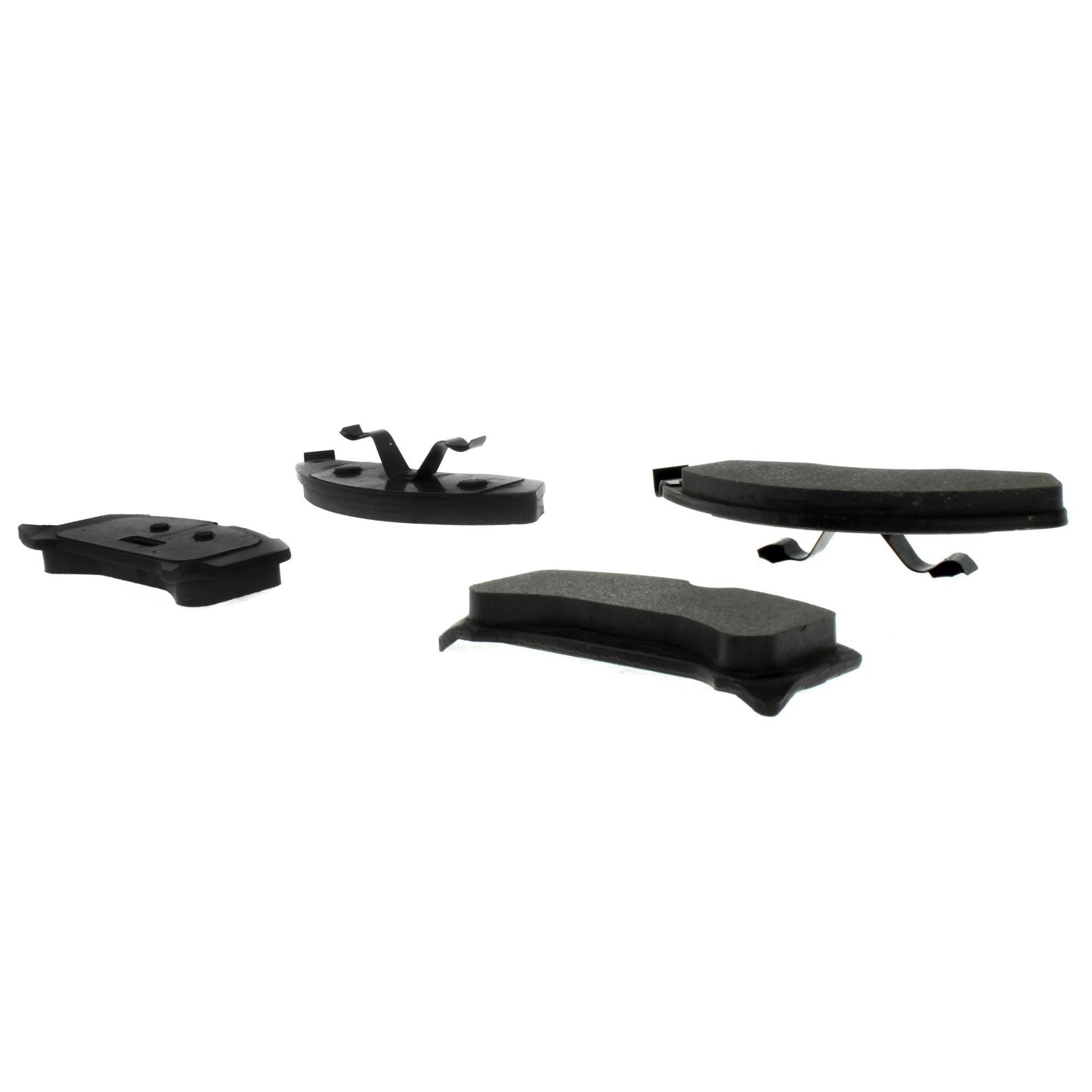 Centric Parts Disc Brake Pad Set C-Tek Semi-Metallic with Shims for 1982-1978 Ford Fairmont Granada Mustang Thunderbird Mercury Capri Cougar Zephyr 102.01520