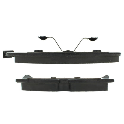 Centric Parts Disc Brake Pad Set C-Tek Semi-Metallic with Shims for 1982-1978 Ford Fairmont Granada Mustang Thunderbird Mercury Capri Cougar Zephyr 102.01520