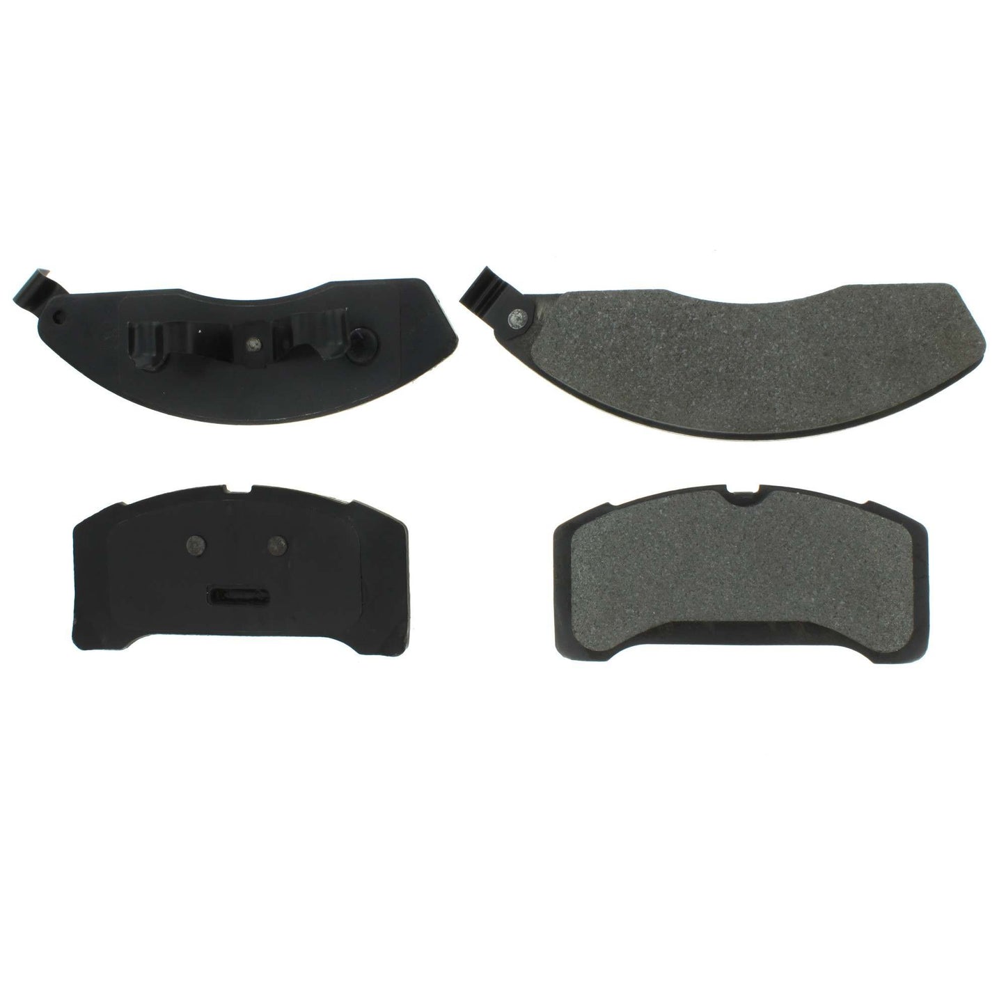 Centric Parts Disc Brake Pad Set C-Tek Semi-Metallic with Shims for 1982-1978 Ford Fairmont Granada Mustang Thunderbird Mercury Capri Cougar Zephyr 102.01520