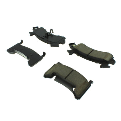 Centric Parts Disc Brake Pad Set Semi-Metallic with Shims for 1981-1997 Buick, Chevrolet, Cadillac 102.01540