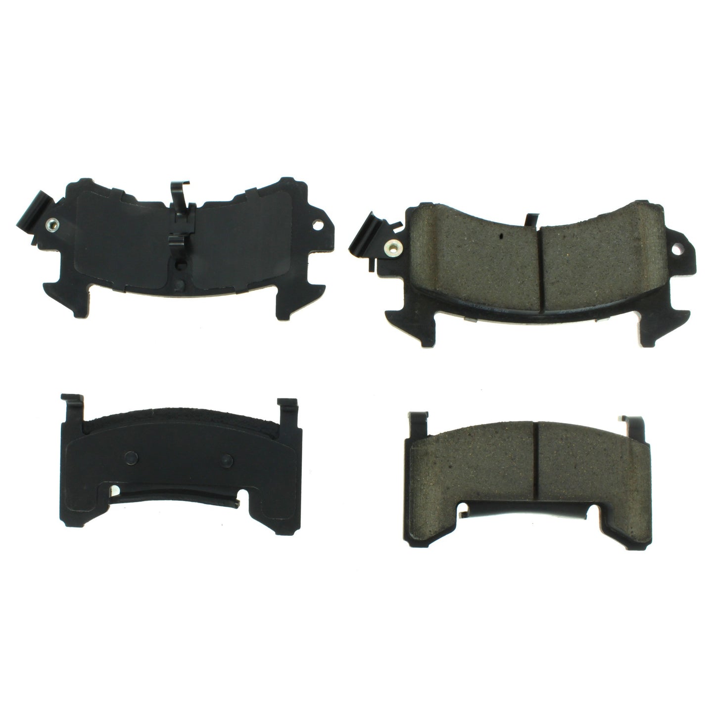 Centric Parts Disc Brake Pad Set Semi-Metallic with Shims for 1981-1997 Buick, Chevrolet, Cadillac 102.01540