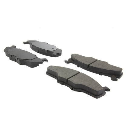 Centric Parts Disc Brake Pad Set Semi-Metallic with Shims for 1984 Volkswagen Jetta Rabbit 102.01580
