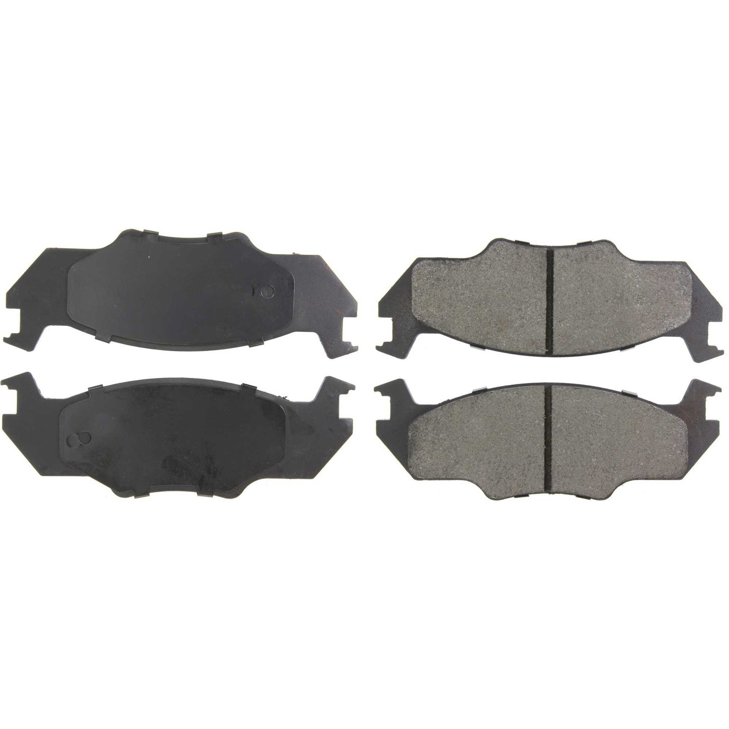Centric Parts Disc Brake Pad Set Semi-Metallic with Shims for 1984 Volkswagen Jetta Rabbit 102.01580