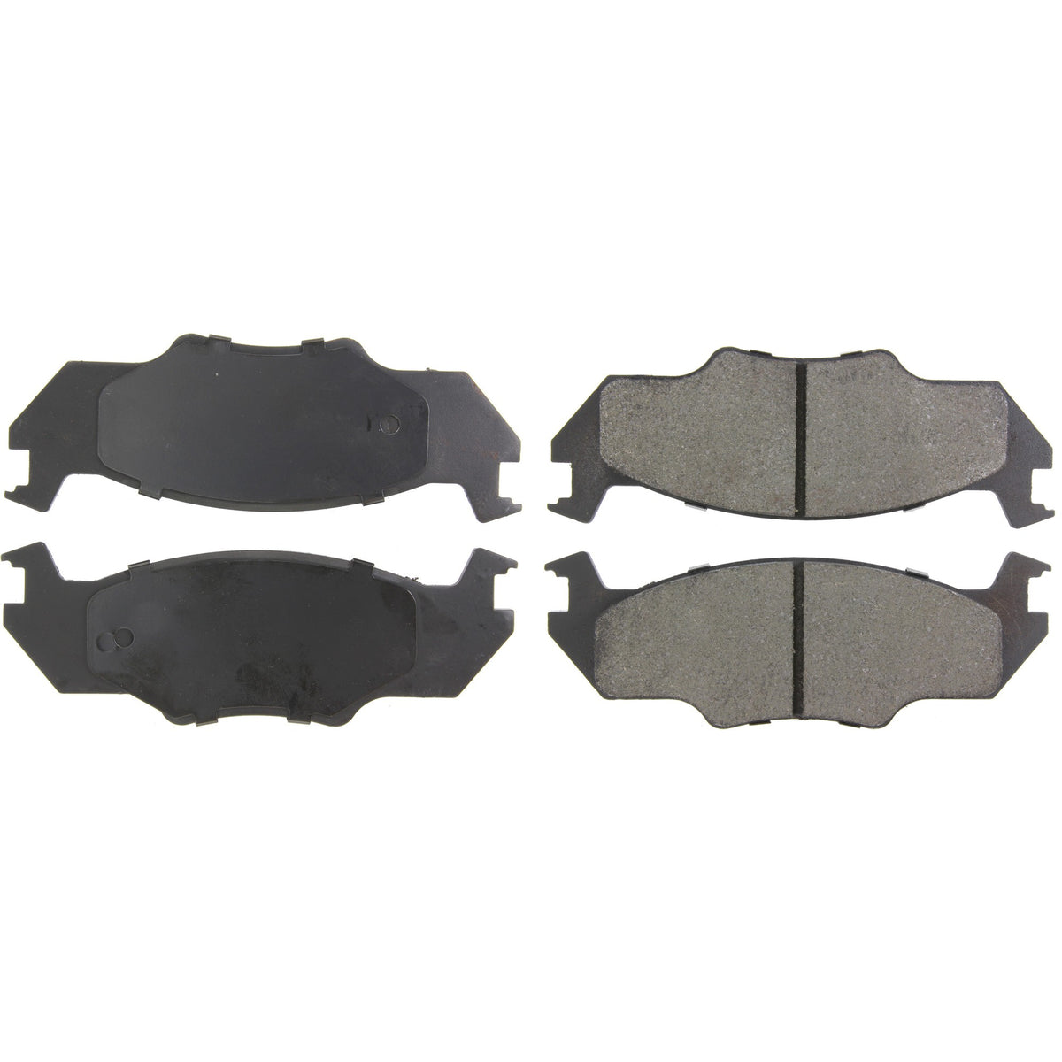 Centric Parts Disc Brake Pad Set Semi-Metallic with Shims for 1984 Volkswagen Jetta Rabbit 102.01580