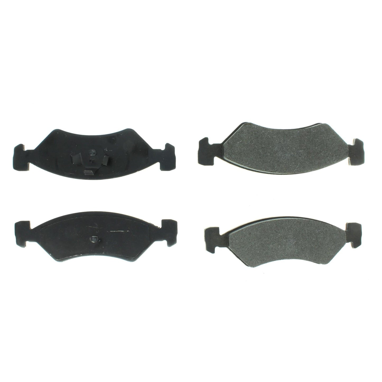 Centric Parts Disc Brake Pad Set Semi-Metallic with Shims for 1982-1989 Chrysler LeBaron Town & Country Dodge 400 Aries Shadow Plymouth Reliant Sundance 102.01700