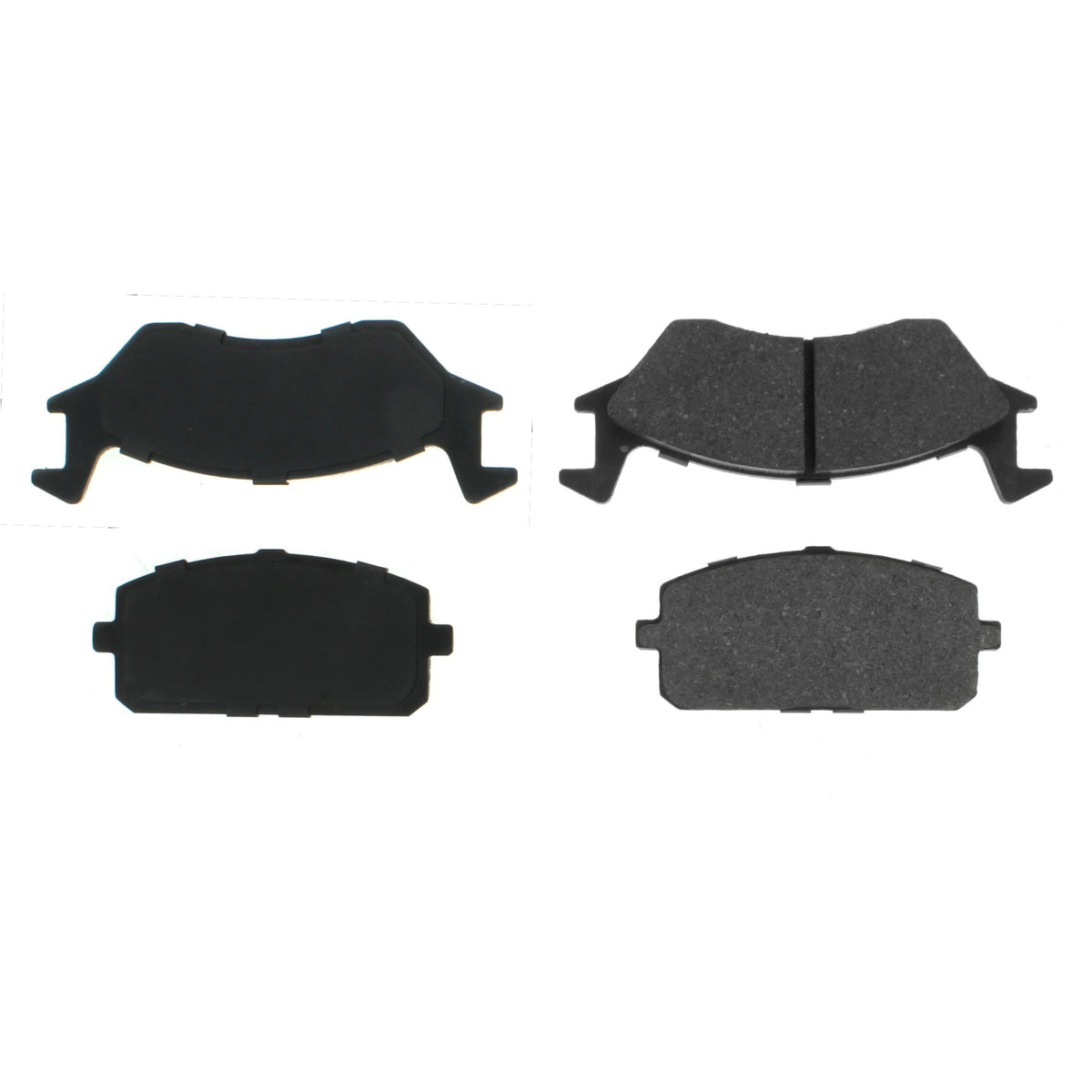 Centric Parts Disc Brake Pad Set Semi-Metallic with Shims for 1981-1984 Toyota Starlet 1980-1982 Tercel 102.01800