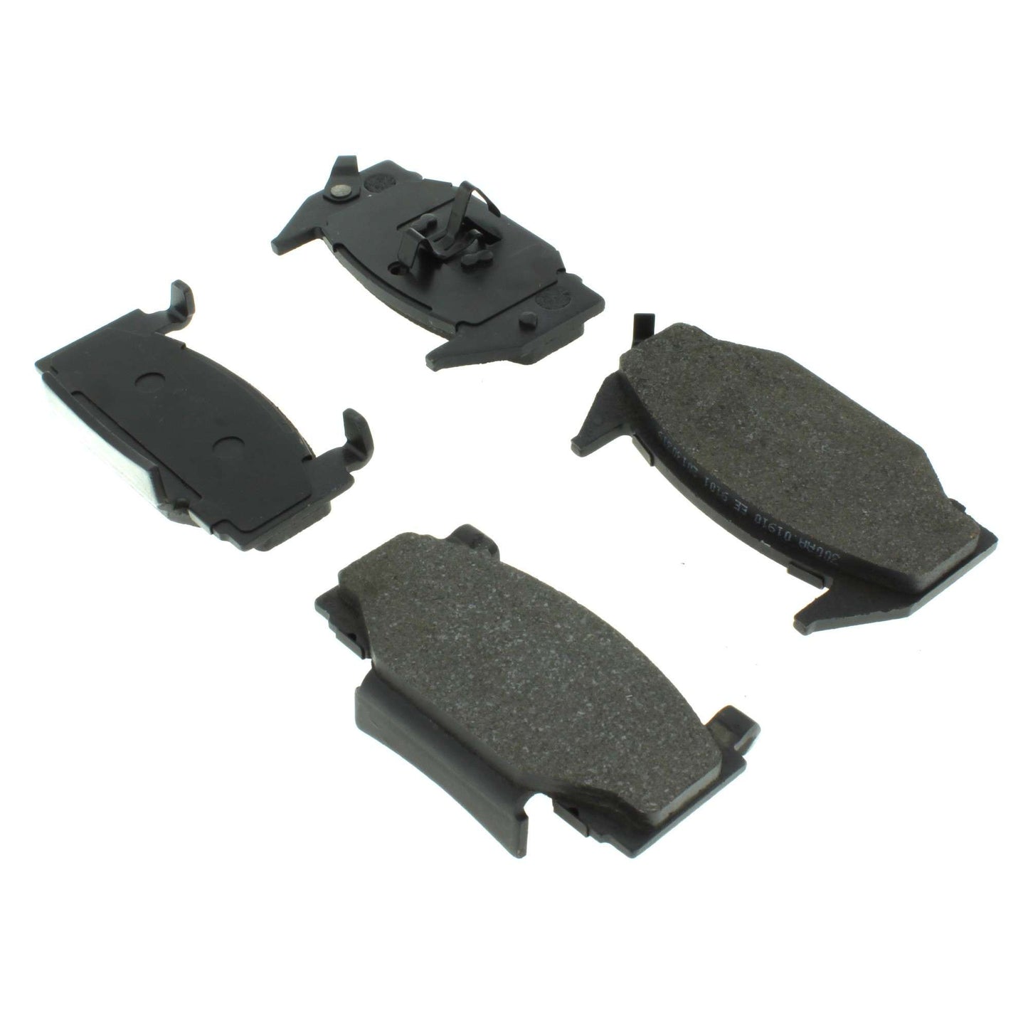 Centric Parts Disc Brake Pad Set Semi-Metallic with Shims for 1980-1982 Chevrolet Chevette Pontiac T1000 102.01910