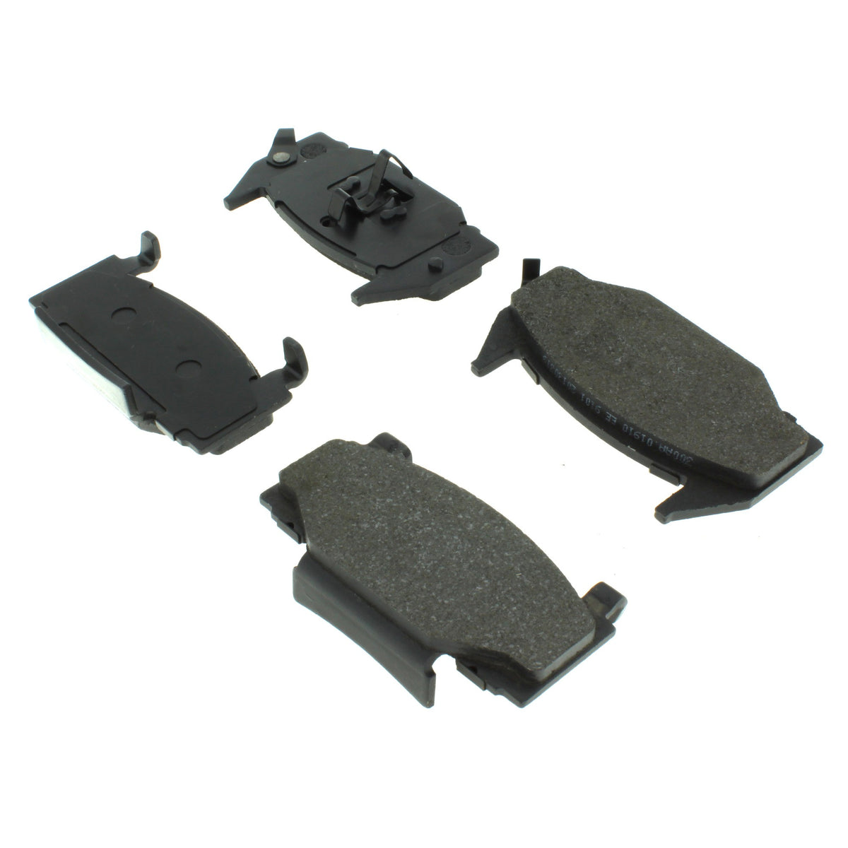 Centric Parts Disc Brake Pad Set Semi-Metallic with Shims for 1980-1982 Chevrolet Chevette Pontiac T1000 102.01910