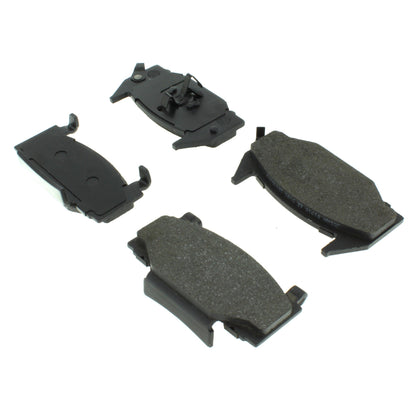 Centric Parts Disc Brake Pad Set Semi-Metallic with Shims for 1980-1982 Chevrolet Chevette Pontiac T1000 102.01910