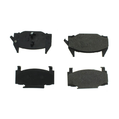 Centric Parts Disc Brake Pad Set Semi-Metallic with Shims for 1980-1982 Chevrolet Chevette Pontiac T1000 102.01910