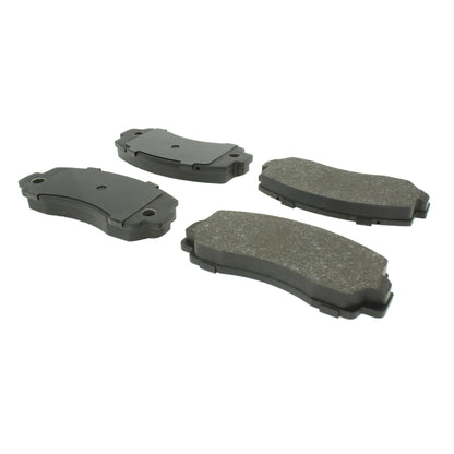 Centric Parts Disc Brake Pad Set Semi-Metallic with Shims for 1983-1986 Dodge Challenger and Related Models 102.01950