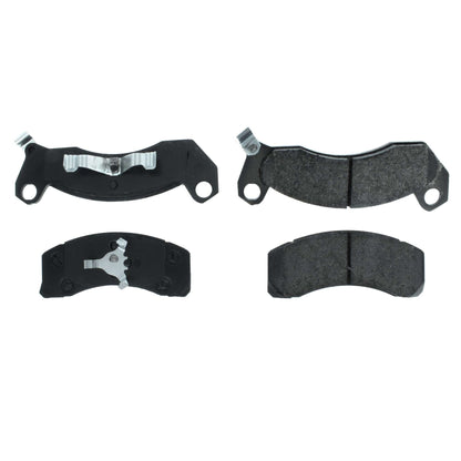 Centric Parts Disc Brake Pad Set Semi-Metallic with Shims for 1981-1994 Ford Models 102.02000