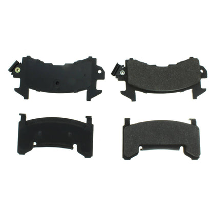 Centric Parts Disc Brake Pad Set Semi-Metallic with Shims for 1979-1988 Buick Chevrolet Cadillac Oldsmobile Pontiac 102.02020