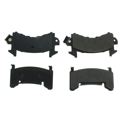 Centric Parts Disc Brake Pad Set Semi-Metallic with Shims for 1979-1988 Buick Chevrolet Cadillac Oldsmobile Pontiac 102.02020