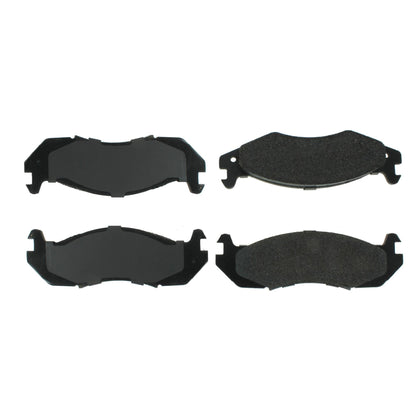 Centric Parts Disc Brake Pad Set Semi-Metallic with Shims for 1983-1994 American Motors & Jeep Cherokee 102.02030