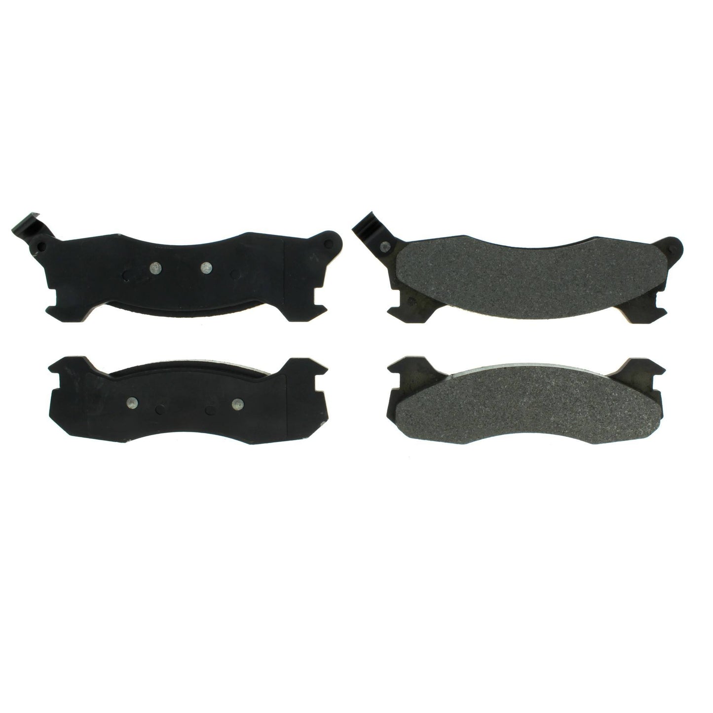 Centric Parts Disc Brake Pad Set Semi-Metallic with Shims for 1985-1986 Ford Mustang 1982-1987 Lincoln Continental 1984-1990 Mark VII 102.02040
