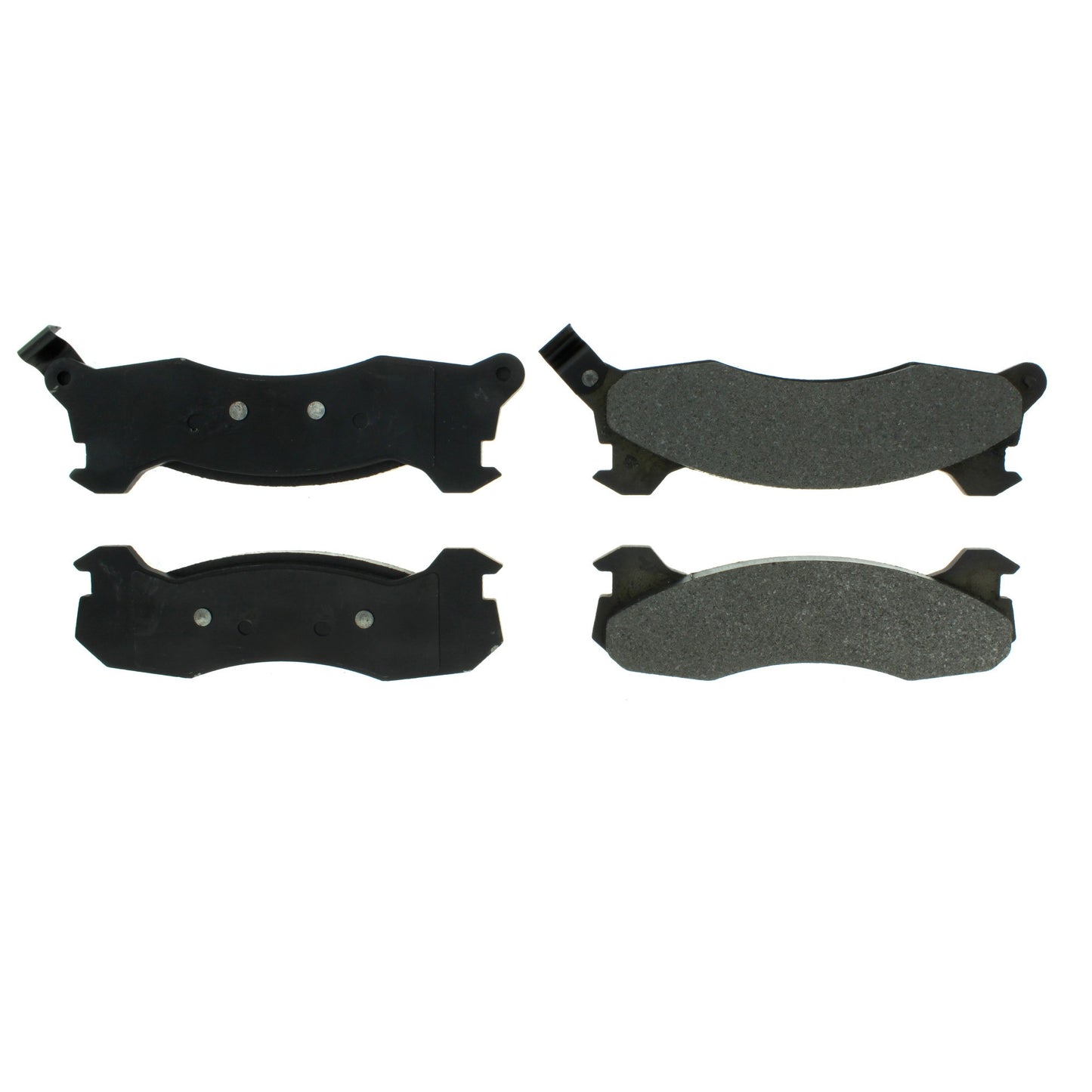 Centric Parts Disc Brake Pad Set Semi-Metallic with Shims for 1985-1986 Ford Mustang 1982-1987 Lincoln Continental 1984-1990 Mark VII 102.02040