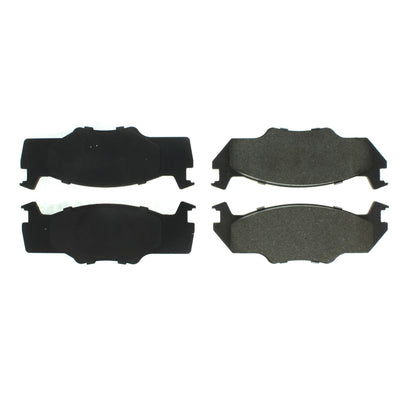 Centric Parts Disc Brake Pad Set Semi-Metallic with Shims for 1980-1984 Volkswagen Jetta, Quantum, Rabbit, Scirocco 102.02060