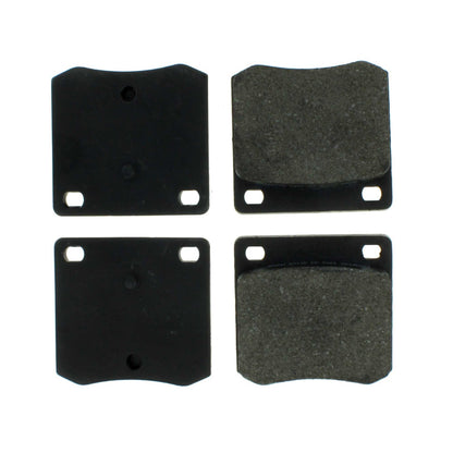 Centric Parts Disc Brake Pad Set Semi-Metallic with Shims for 1980-1981 Nissan 200SX 1979-1981 280ZX Maxima 102.02130