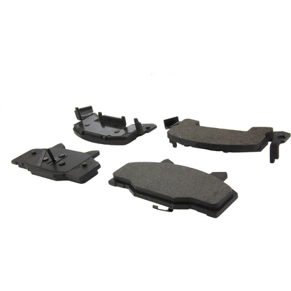Centric Parts Disc Brake Pad Set Semi-Metallic with Shims for 1983-1987 Chevrolet Chevette Pontiac T1000 102.02140