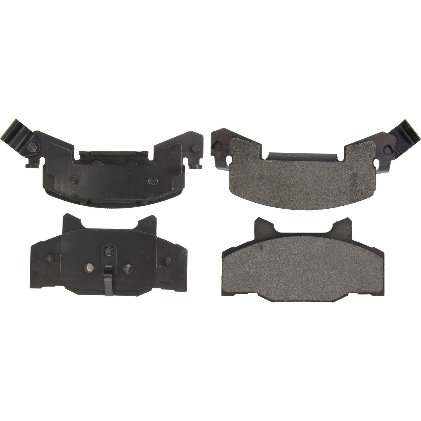 Centric Parts Disc Brake Pad Set Semi-Metallic with Shims for 1983-1987 Chevrolet Chevette Pontiac T1000 102.02140