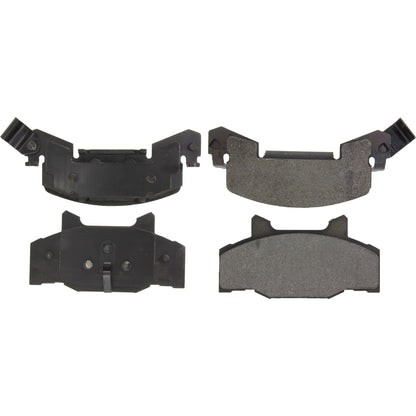 Centric Parts Disc Brake Pad Set Semi-Metallic with Shims for 1983-1987 Chevrolet Chevette Pontiac T1000 102.02140
