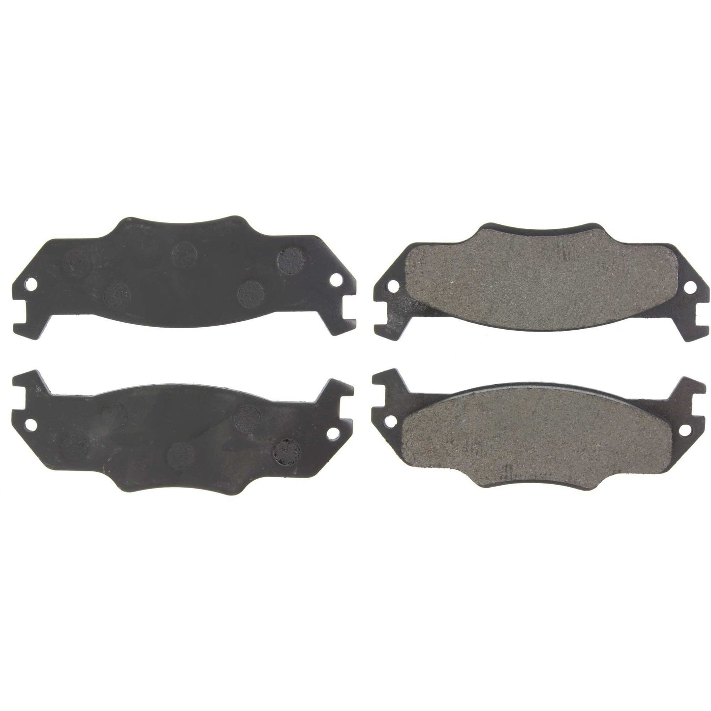 Centric Parts Disc Brake Pad Set Semi-Metallic with Shims for 1983-1987 Renault Alliance 1984-1986 Encore 102.02180