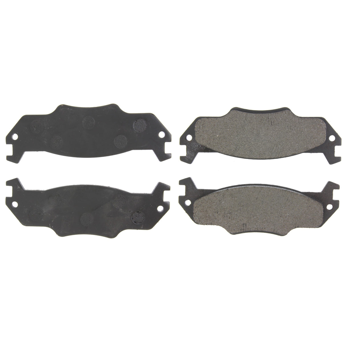 Centric Parts Disc Brake Pad Set Semi-Metallic with Shims for 1983-1987 Renault Alliance 1984-1986 Encore 102.02180