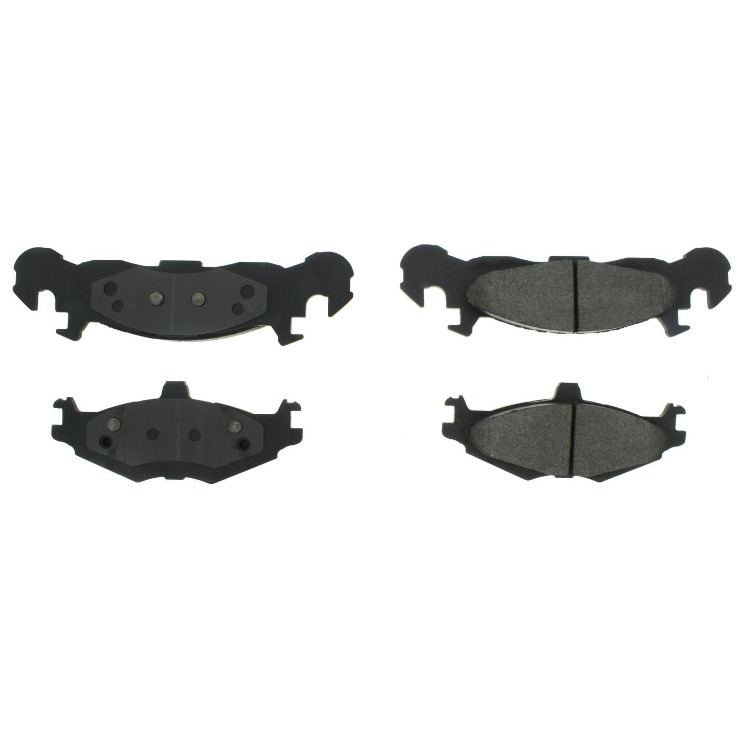 Centric Parts Disc Brake Pad Set Semi-Metallic with Shims for 1984-1990 Chrysler Daytona