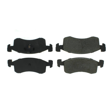 Centric Parts Disc Brake Pad Set Semi-Metallic with Shims for 1983-1994 Chrysler Models 102.02200