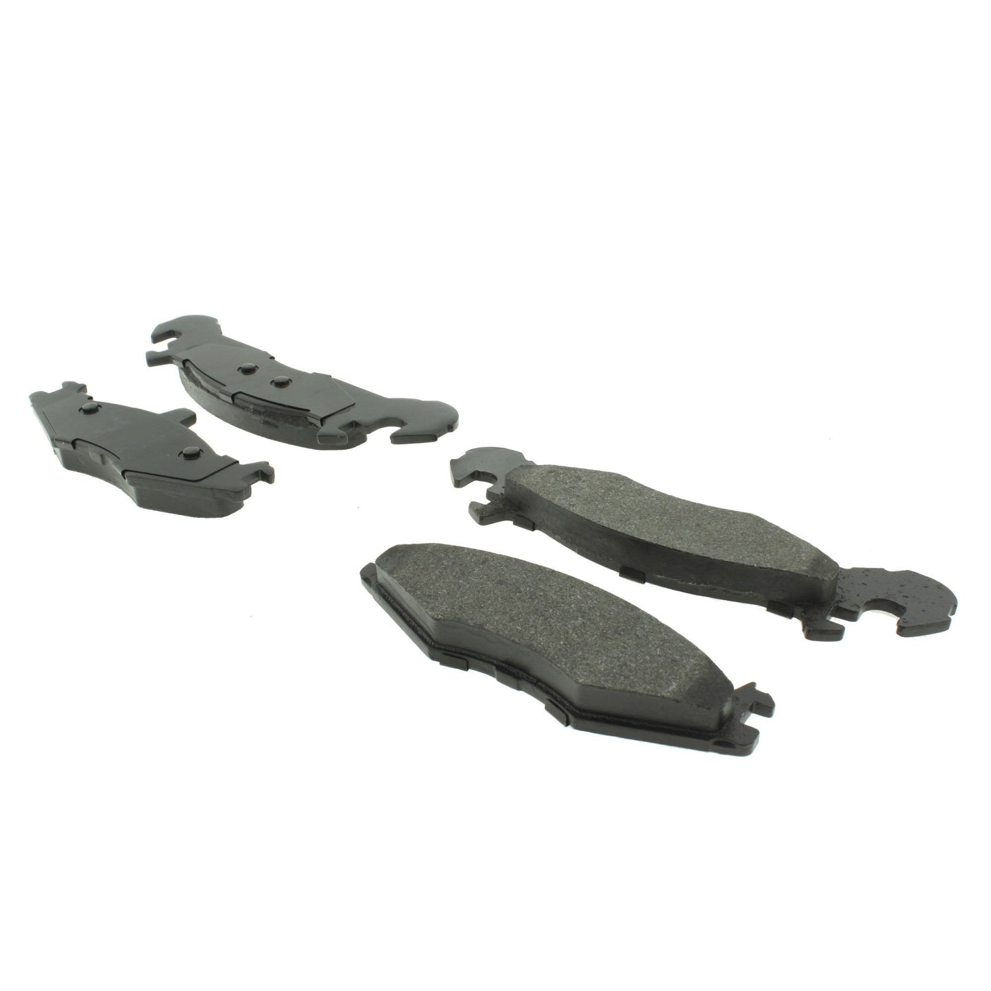 Centric Parts Disc Brake Pad Set Semi-Metallic with Shims for 1983-1990 Dodge Charger, Omni, Rampage 102.02210
