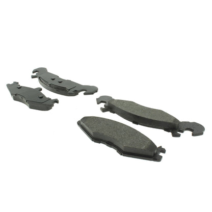 Centric Parts Disc Brake Pad Set Semi-Metallic with Shims for 1983-1990 Dodge Charger, Omni, Rampage 102.02210