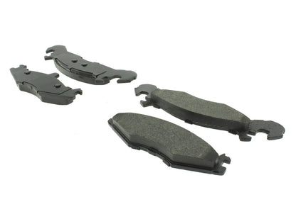 Centric Parts Disc Brake Pad Set Semi-Metallic with Shims for 1983-1990 Dodge Charger, Omni, Rampage 102.02210