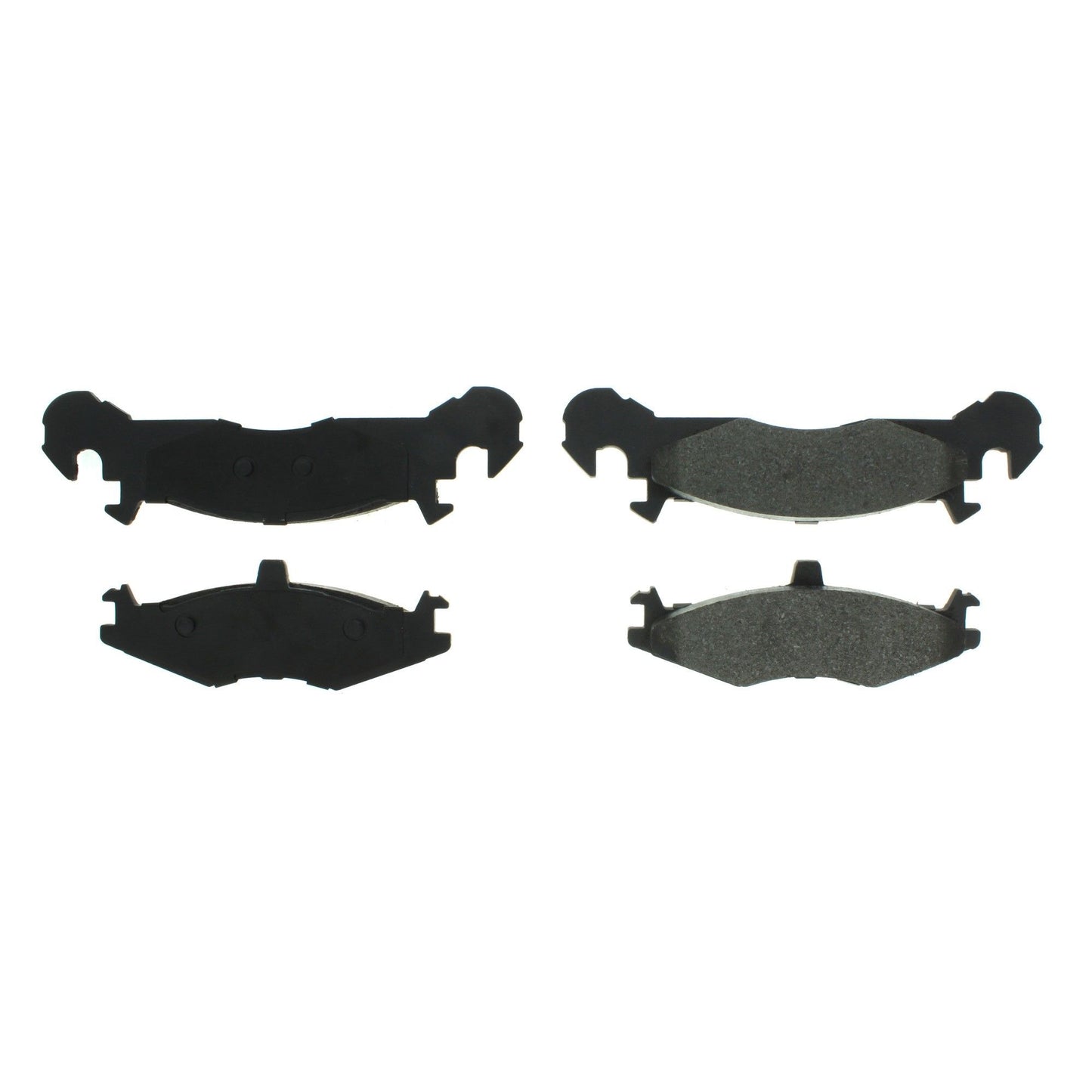 Centric Parts Disc Brake Pad Set Semi-Metallic with Shims for 1983-1990 Dodge Charger, Omni, Rampage 102.02210