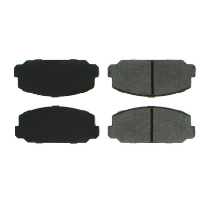 Centric Parts Disc Brake Pad Set Semi-Metallic with Shims for 1981-1976 Honda Accord 1982-1980 Civic 102.02260